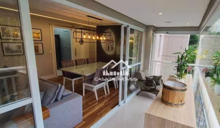 Vende apartamento de 124m², com 4 quartos e 3 vagas na Vila Andrade.