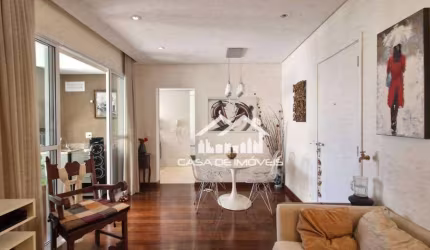Vende ou aluga apartamento mobiliado de 75m², com 2 dormitórios sendo 1 suíte e 2 vagas, na Vila Suzana.