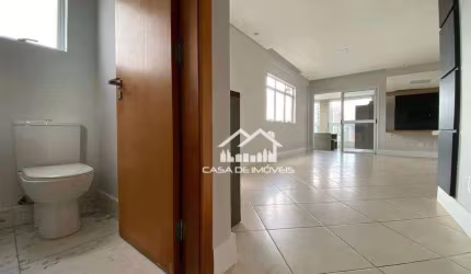 Vende apartamento com 127m², varanda gourmet, 3 dormitórios, 1 suíte e 2 vagas na Pompéia.