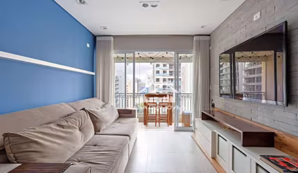 Vende ou aluga apartamento com 99m², 3 dormitórios sendo 1 suíte, 2 vagas e lazer completo, no Brooklin