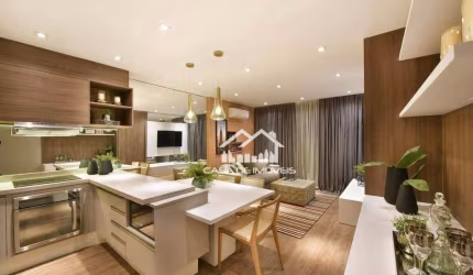 Vende ou aluga apartamento mobiliado, com 68m², alto padrão, na Vila Nova Conceição.