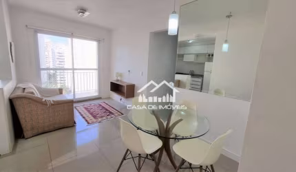 Vende ou aluga apartamento mobiliado com 56m², 2 dormitórios, lazer clube, na Vila Andrade.