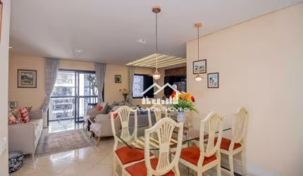Vende apartamento em Moema Pássaros, com 102m², 2 dormiórios, 2 vagas e lazer.