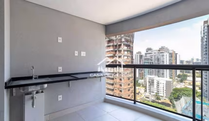 Vende apartamento tipo studio com 32m² e lazer incrível, no Brooklin.