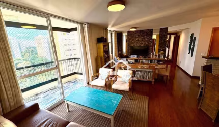 Vende apartamento de 112m², 2 suítes, 2 vagas, depósito, varanda com vista