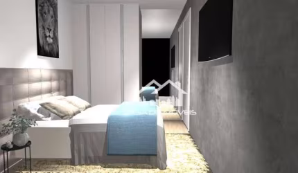 Aluga apartamento de 44m², com 2 dormitórios, 1 vaga, lazer, próximo do metrô Butantã.