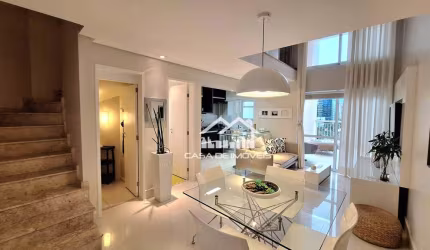 Vende duplex incrível, 100% mobiliado, na Vila Olímpia.