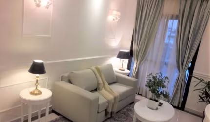 Aluga apartamento mobiliado com 1 dormitório, em Moema.