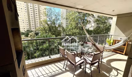 Vende apartamento de 150m², com 3 suítes, 3 vagas, varanda gourmet e lazer de clube, na Vila Andrade