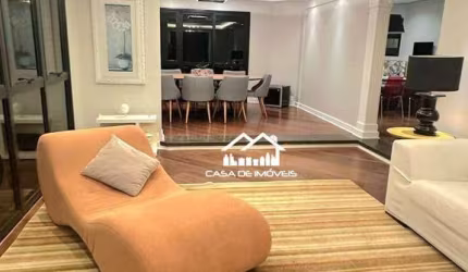 Vende apartamento com 305m², 4 suítes, 5 vagas e lazer, alto padrão, na Vila Andrade.