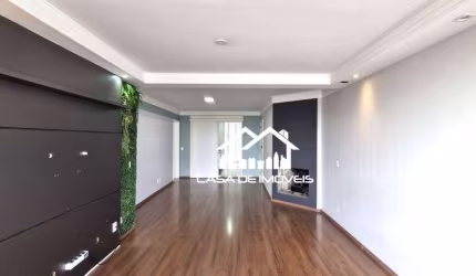 Aluga apartamento de 127m², com4 dormitórios, sendo 2 suítes e 2 vagas, no Panamby.