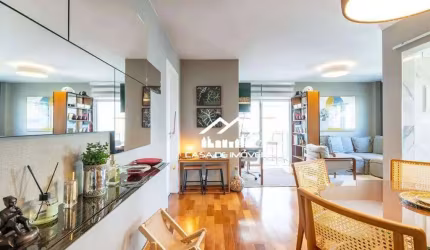 Apartamento à venda, 85m² 2 dormitórios, 1 suíte, 1 vaga, no Campo Belo