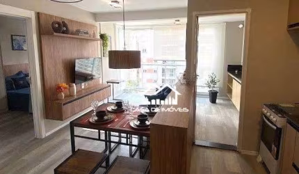 Vende apartamento de 38m², com 1 dormitório e 1 vaga, na Vila Andrade.
