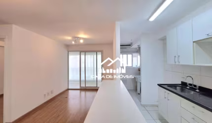 Aluga apartamento com 47m², 1 dormitório, 1 vaga, lazer completo, no Campo Belo.