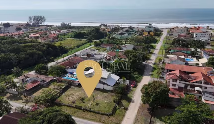 Terreno de esquina com 570m² na Barra do Saí em Itapoá SC