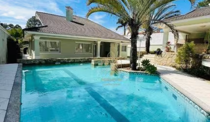 Casa com 4 dormitórios à venda, 606 m² por R$ 2.200.000,00 - Vila Santista - Atibaia/SP