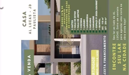 Sobrado com 3 dormitórios à venda, 118 m² por R$ 1.378.000,00 - Jardim Paulista - Atibaia/SP