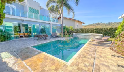 Casa com 5 dormitórios à venda, 390 m² por R$ 3.200.000,00 - Condominio Figueira Garden - Atibaia/SP