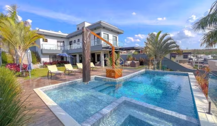 Casa com 3 dormitórios à venda, 294 m² por R$ 2.800.000,00 - Condomínio Residencial Shamballa III - Atibaia/SP