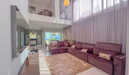 Excelente casa com 4 Suites, 4 vagas de garagem, condomínio fechado