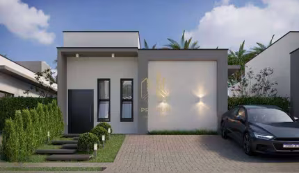 casa térrea dentro de condomínio com3 suítes