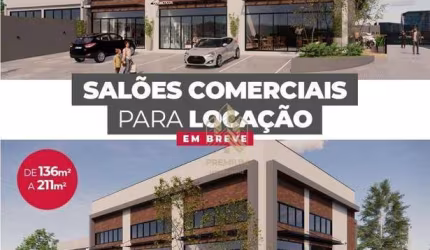 Salões comercias Trenza Alameda Lucas Nogueira Garcez