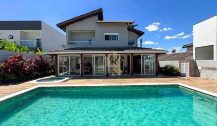 Casa com 5 dormitórios, 383 m² - venda por R$ 2.850.000,00 ou aluguel por R$ 16.541,16/mês - Condominio Figueira Garden - Atibaia/SP