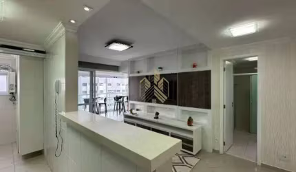 Apartamento com 1 dormitório para alugar, 52 m² por R$ 5.100,00/mês - Jardim Anália Franco - São Paulo/SP