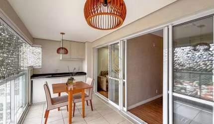 Apartamento com 1 dormitório para alugar, 52 m² por R$ 3.900,00/mês - Jardim Anália Franco - São Paulo/SP