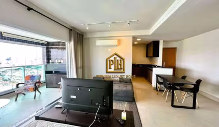 Apartamento com 1 dormitório para alugar, 55 m² por R$ 5.080/mês - Jardim Anália Franco - São Paulo/SP