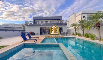 Casa com 4 dormitórios à venda, 394 m² por R$ 3.500.000,00 - Condomínio Shamballa II - Atibaia/SP