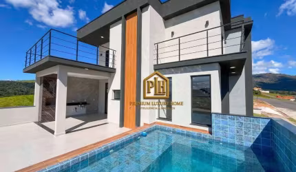 Casa com 4 dormitórios à venda, 284 m² por R$ 2.150.000,00 - Condomínio Portal Lamis - Atibaia/SP