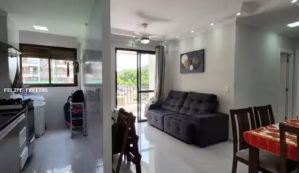 Apartamento para Venda em Caraguatatuba, Martim de Sá, 2 dormitórios, 1 suíte, 2 banheiros, 1 vaga