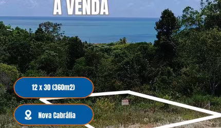 Lote para Venda em Santa Cruz Cabrália, Nova Cabralia