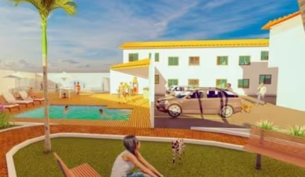 Apartamento para Venda em Santa Cruz Cabrália, Santa Cruz Cabralia, 2 dormitórios, 1 suíte, 2 banheiros, 1 vaga