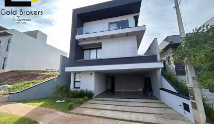 CASA DE 222 M² DE ÁREA CONSTRUÍDA COM 3 SUÍTES NO CONDOMÍNIO RESERVA ERMIDA II EM JUNDIAÍ - SP ACEITA PERMUTA POR IMÓVEL DE MENOR VALOR