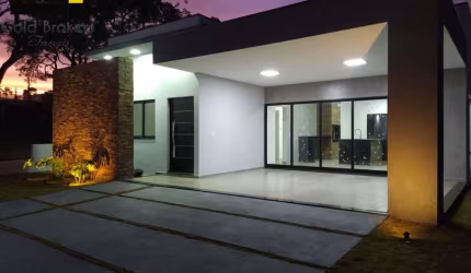 CASA DE 176M² RECEM CONSTRUIDA  COM 3 DORMITÓRIOS, SENDO 1 SUÍTE COM CLOSET NO CONDOMÍNIO RIVIERA DE SANTA CRISTINA III EM ITAÍ - SP