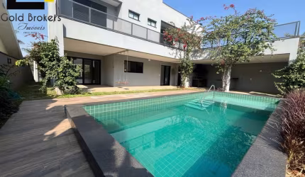 CASA DE 486M² DE ÁREA CONSTRUÍDA COM 5 SUÍTES NO CONDOMINÍO RESERVA DA SERRA- JUNDIAÍ - SP