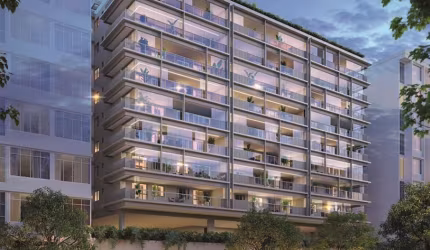 Apartamento de 3 quartos com suíte novo em Laranjeiras com lazer completo e vista Cristo