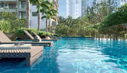 Lindo apartamento de 2 suítes com vista lagoa