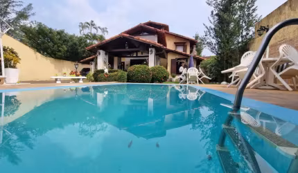 Casa c/ 4 suítes em condomínio fechado à venda no Bosque dos Esquilos  - Jacarepaguá - Rio de Janeiro - RJ