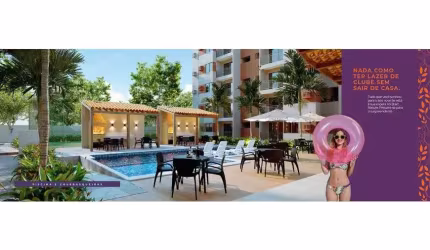 Apartamento para venda com 2 quartos-MORAR BEM/LIGU E: (81) 9 9 7 6 2 -5 7 6 1