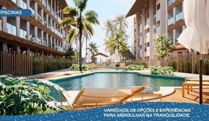 MD-Melhor empreendimento custo/benefício na praia de Carneiros - 1,2,3 e 4 quartos! Lazer completo