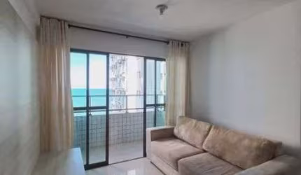 TFS| Excelente apartamento mobiliado localizado em Candeias, com 48,29m², 1 vaga coberta