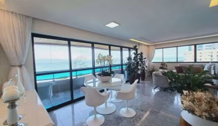 MD-Luxuoso apartamento vista mar em Boa Viagem| Chateau Mounton| 4 quartos| 4 suítes| 4 vagas|
