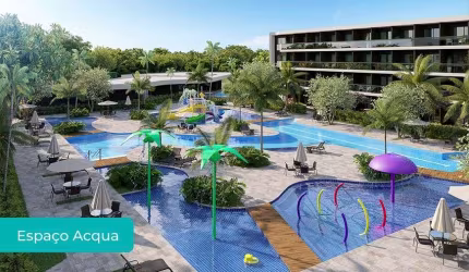 Apartamento á venda, 63m², 2 quartos, lançamento oportunidade, em Muro Alto - Ipojuca - PE