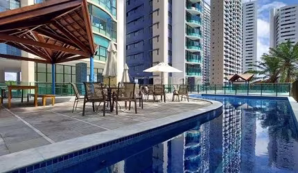 TFS - Apartamento venda 135 m2 4 quartos 3 suítes varanda 2 vagas Boa Viagem - Recife - PE
