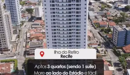 LG-Varandas da Ilha - Ilha do Retiro - Pronto P MORAR | 3 Quartos em Ilha do Retiro - Recife - PE
