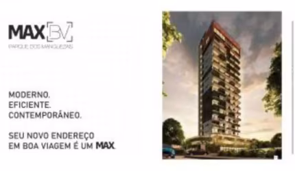CBD Apartamento/Flat para venda com 23 m² com 1 quarto em Boa Viagem - Recife - Pe