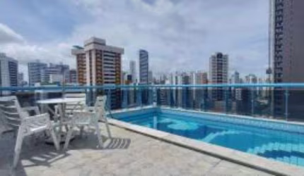 CBD Apartamento para venda possui 43 m² com 1 quarto em Boa Viagem - Recife - Pe